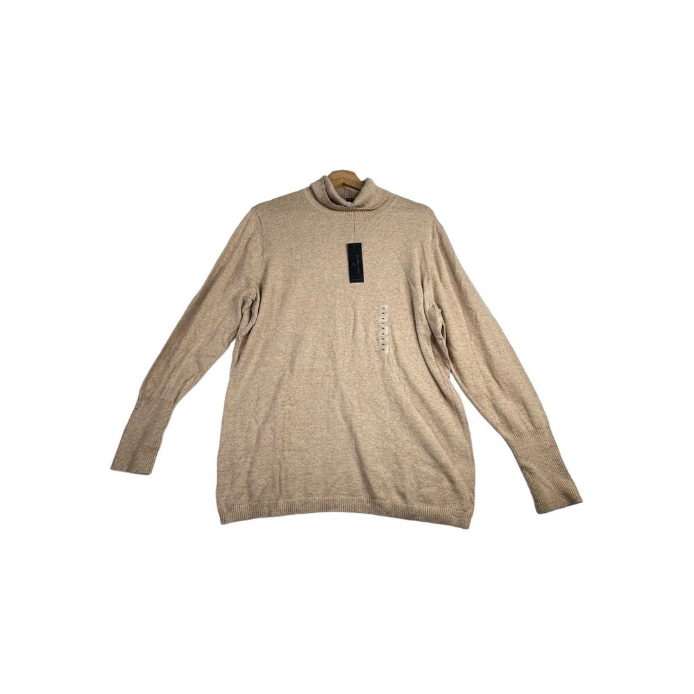 New Worthington Long Sleeve‎ Sweater size XXL Light Brown